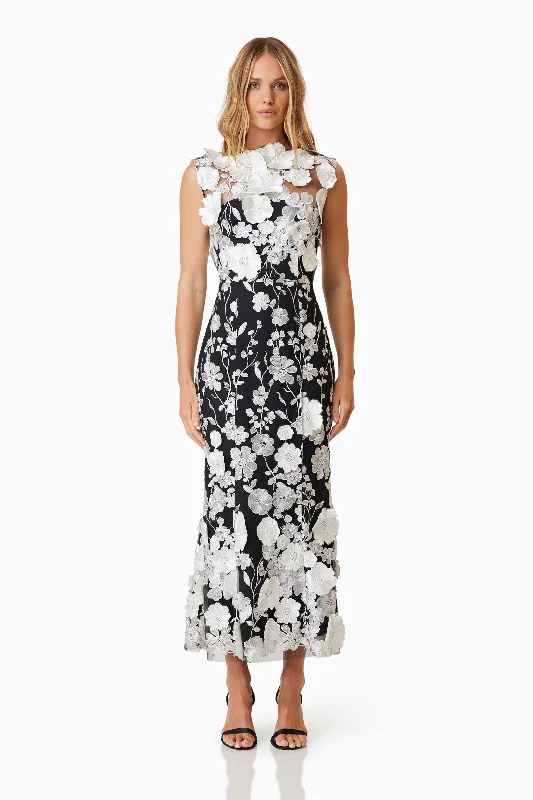 Midi dresses with pleated skirts for a timeless and elegant appeal Selene Cocktail Midi Dress Black Midi dresses with pleated skirts for a timeless and elegant appeal Selene Cocktail Midi Dress Black