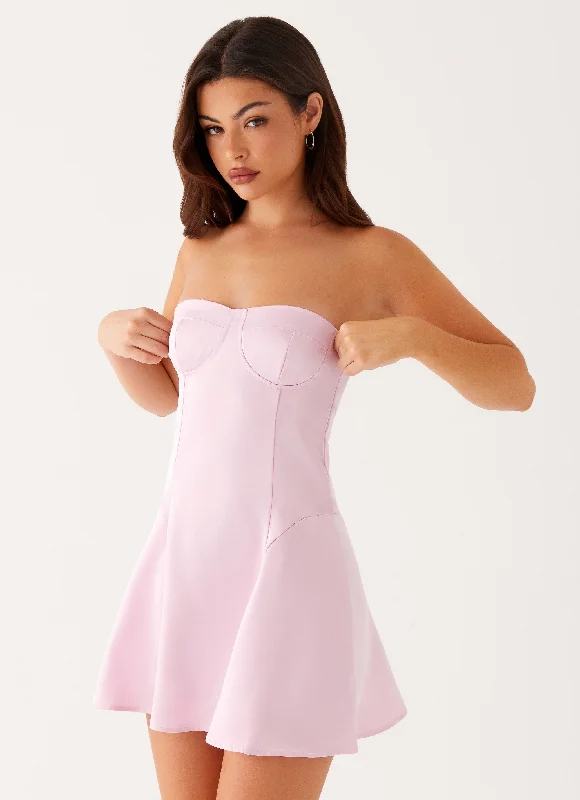  Tamika Mini Dress - Pink