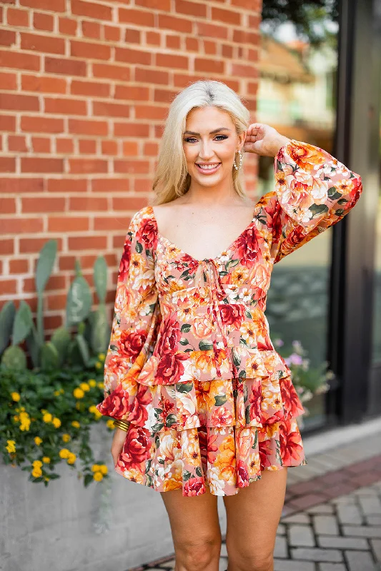 Everyday Dress with Striped Pattern for a Timeless Style Jodi Ruffle Mini Dress - Harvest Everyday Dress with Striped Pattern for a Timeless Style Jodi Ruffle Mini Dress - Harvest