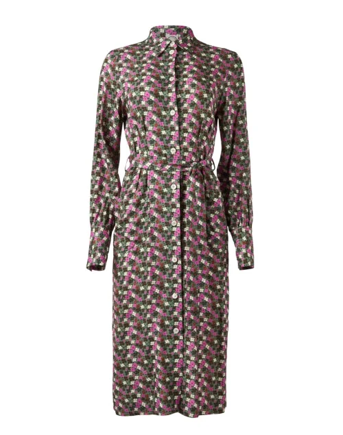 Everyday Dress with Water - resistant Coating for Outdoor Activities Rosabella Flower Print Dress Everyday Dress with Water - resistant Coating for Outdoor Activities Rosabella Flower Print Dress
