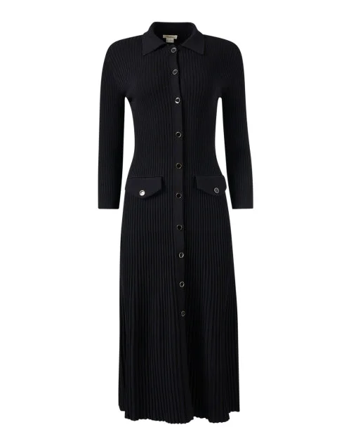  Nyla Black Knit Dress