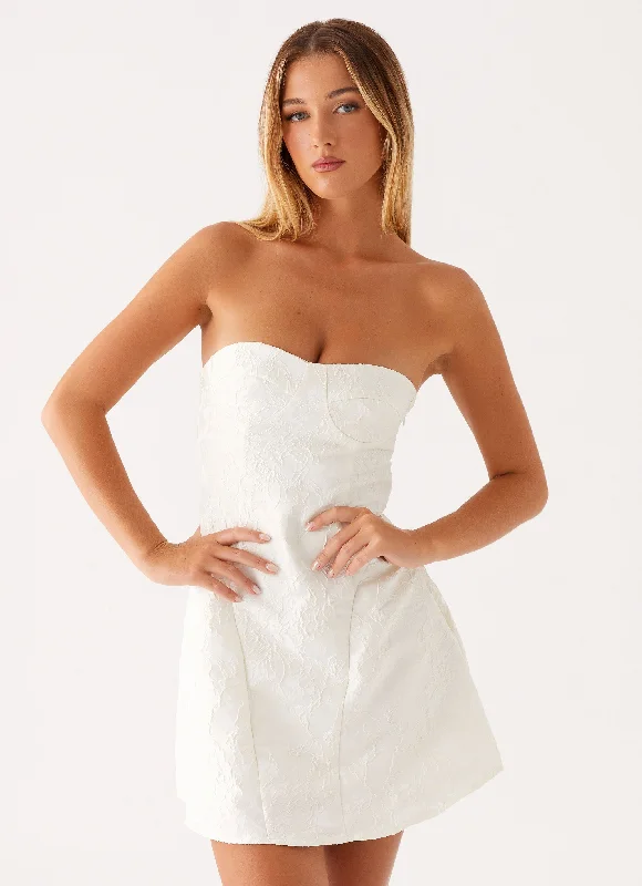  So Stylish Mini Dress - White