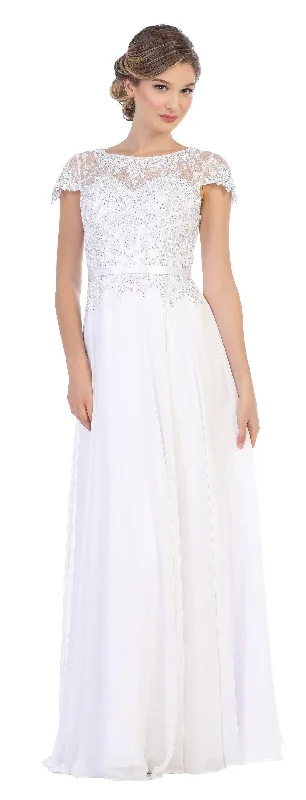 Maternity dress for a baby's first visit to the nature reserve Long Bridal Gown Short Sleeve Wedding Dress Sale Maternity dress for a baby's first visit to the nature reserve Long Bridal Gown Short Sleeve Wedding Dress Sale