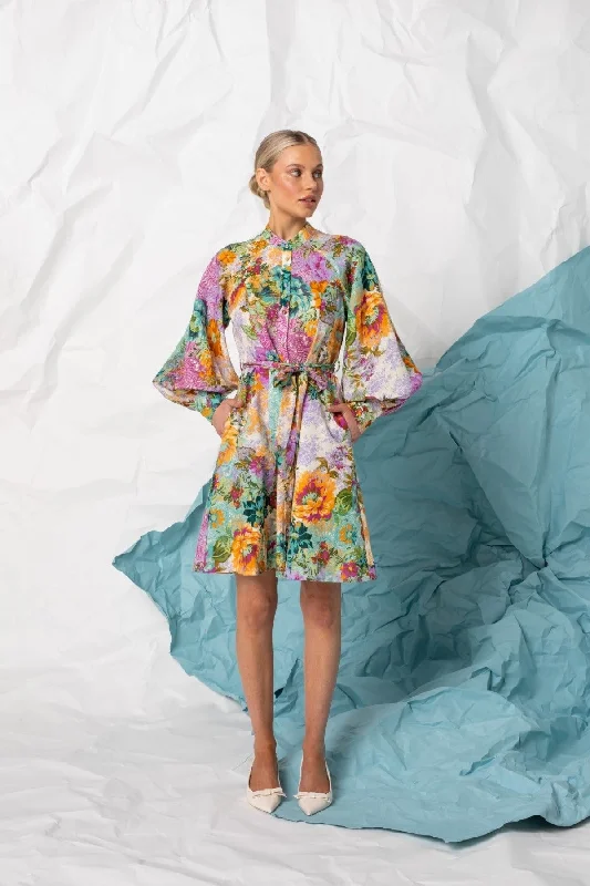 Polyester mini dresses for easy care Rose Mini Dress