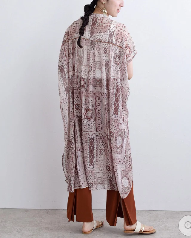 Everyday Dress with Anti - allergenic Material for Sensitive Skin Title Print Chiffon Dress Everyday Dress with Anti - allergenic Material for Sensitive Skin Title Print Chiffon Dress