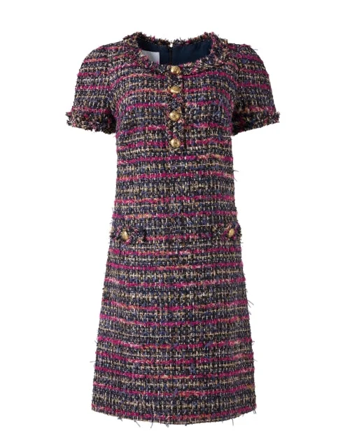  Chimen Multi Tweed Dress