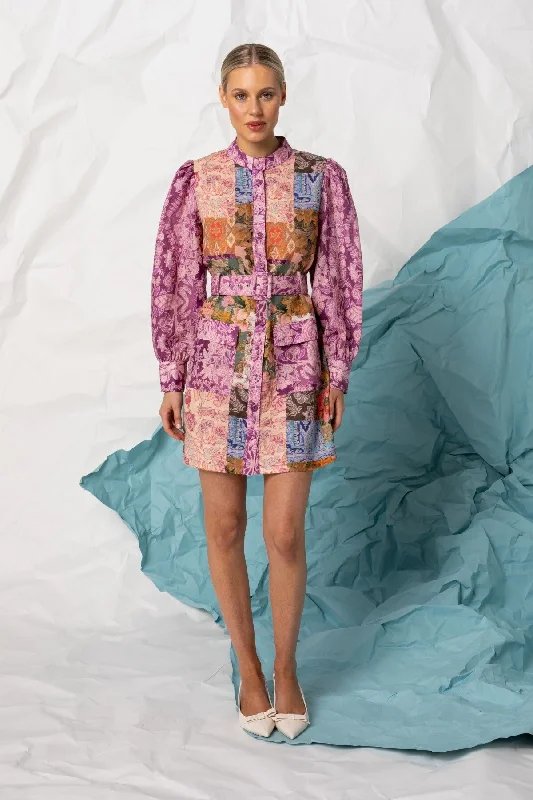 Mini dresses with side slits for a sexy appeal Mia Mini Dress