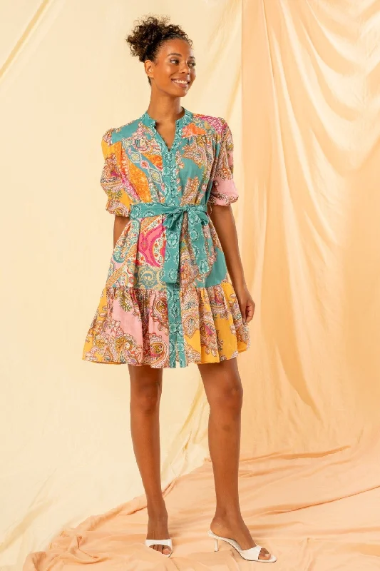 Cotton mini dresses for a comfortable everyday option Dora Mini Shirt Dress