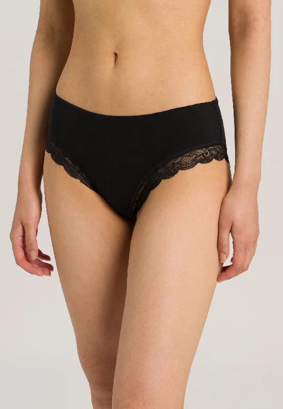 Cotton Lace Midi Briefs