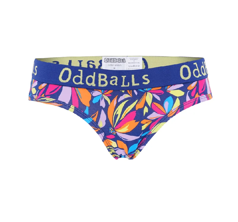 seamless maternity women briefs for a growing bellyFlower Power - Ladies Briefs