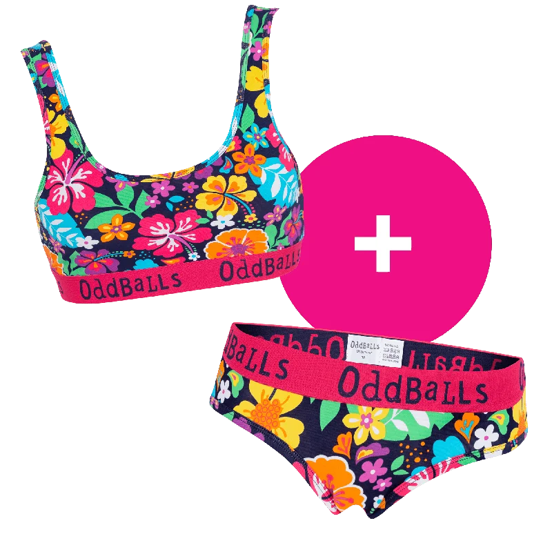 Hawaii - Women's Bralette and Briefs Bundle