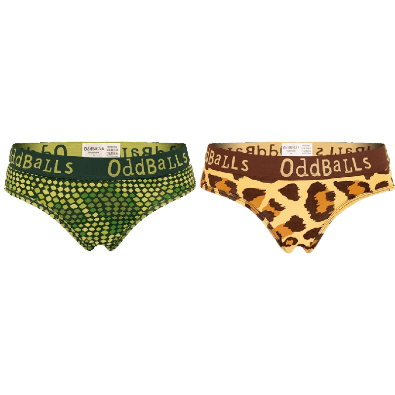 low - rise women briefs for a trendy and youthful lookInto the Wild Bundle - Ladies Briefs 2 Pack Bundle low - rise women briefs for a trendy and youthful lookInto the Wild Bundle - Ladies Briefs 2 Pack Bundle