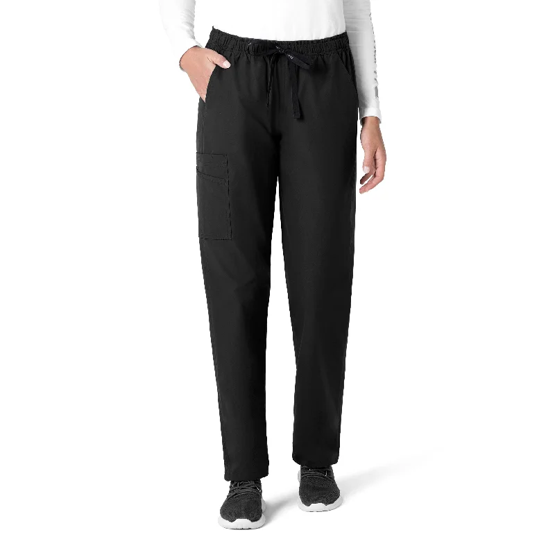 Plus Size Women's Metallic - Finish Joggers for a Stylish LoungeCarhartt Force Essentials Unisex Elastic Waist Cargo Scrub Pant - Black Plus Size Women's Metallic - Finish Joggers for a Stylish LoungeCarhartt Force Essentials Unisex Elastic Waist Cargo Scrub Pant - Black