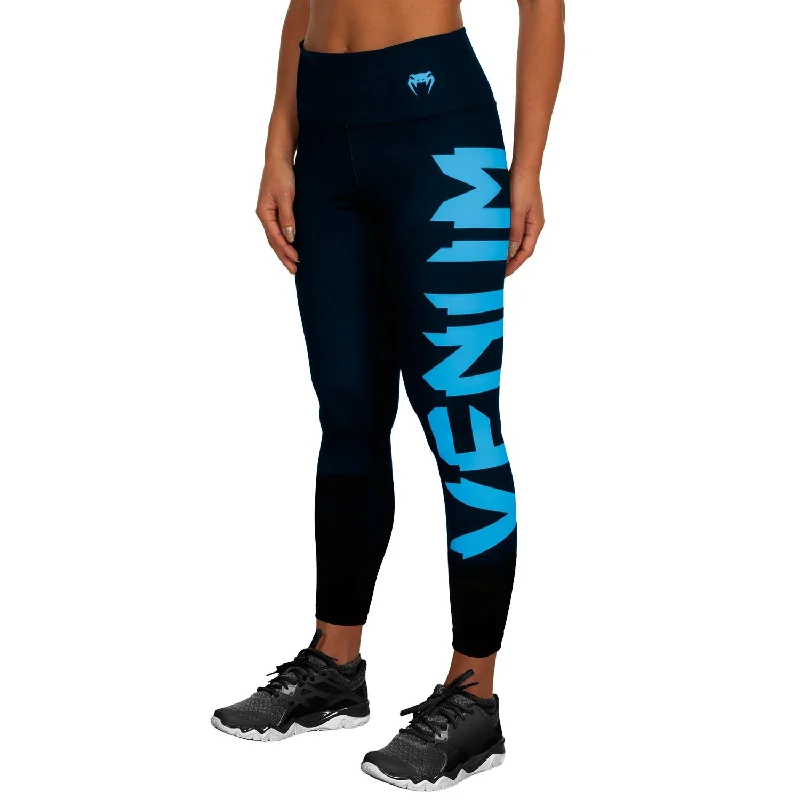 Plus Size Women's Printed Tight Trousers in Floral Patterns for a Spring - Inspired OutfitLegging Femme Venum Giant Plus Size Women's Printed Tight Trousers in Floral Patterns for a Spring - Inspired OutfitLegging Femme Venum Giant