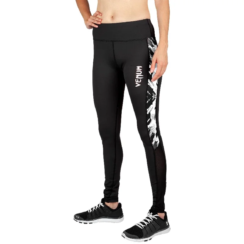 Plus Size Women's Printed Tight Trousers in Floral Patterns for a Spring - Inspired OutfitLegging Femme Venum Tecmo Plus Size Women's Printed Tight Trousers in Floral Patterns for a Spring - Inspired OutfitLegging Femme Venum Tecmo