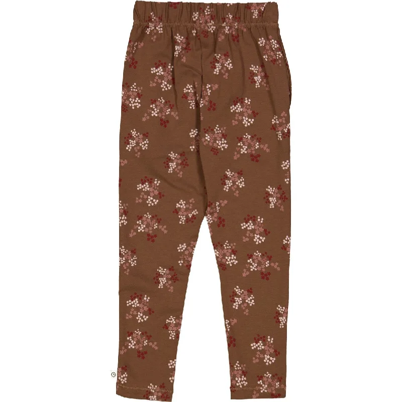 Cigarette Style Women's Printed Linen Blend Pants for Casual DaysMüsli Bark/ Cabernet/ Nightingale Flora Pants Cigarette Style Women's Printed Linen Blend Pants for Casual DaysMüsli Bark/ Cabernet/ Nightingale Flora Pants