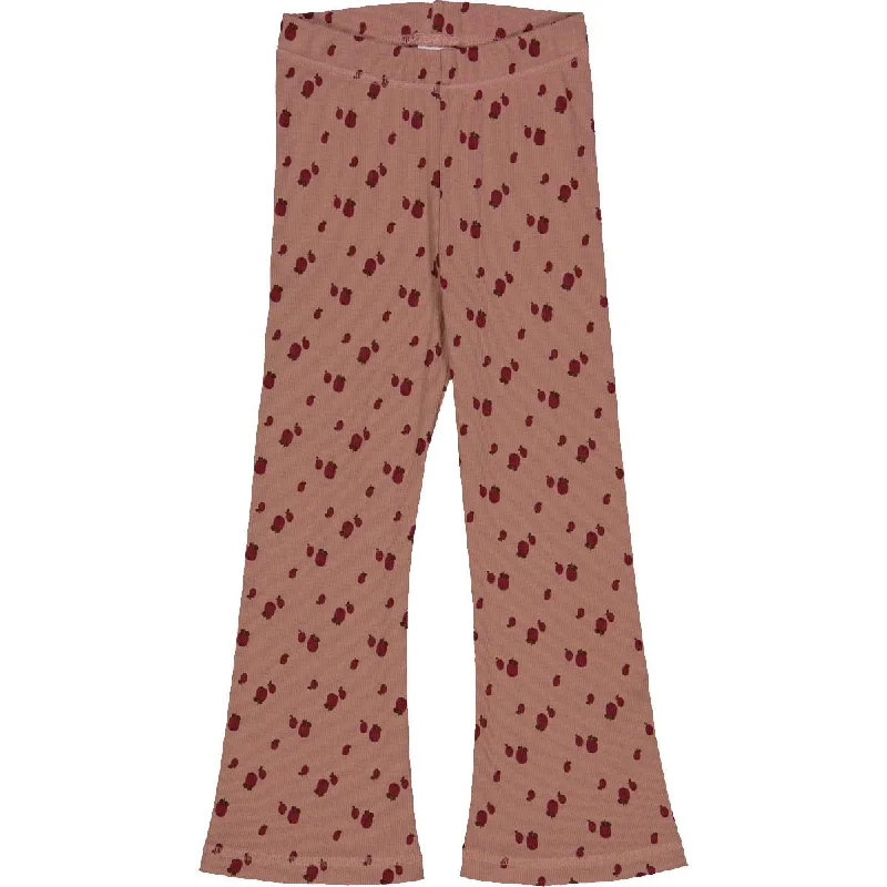 Palazzo Style Women's Printed Trousers in Bohemian PatternsMüsli Daydream/ Cabernet/ Bark Apple Flared Pants Palazzo Style Women's Printed Trousers in Bohemian PatternsMüsli Daydream/ Cabernet/ Bark Apple Flared Pants