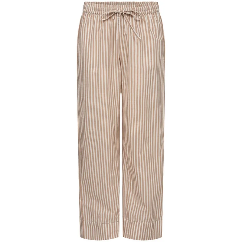 Flare Leg Women's Satin Trousers for a Glamorous Night OutSofie Schnoor Rosy Brown Trousers Flare Leg Women's Satin Trousers for a Glamorous Night OutSofie Schnoor Rosy Brown Trousers