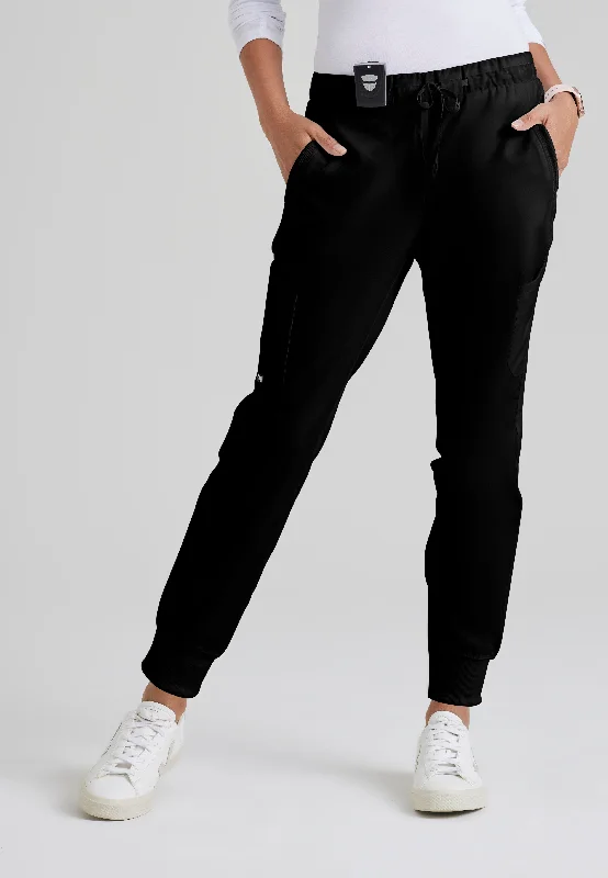 Cropped Women's Corduroy Pants in Autumn ColorsKira 5-Pocket Mid-Rise Jogger Scrub Pant Cropped Women's Corduroy Pants in Autumn ColorsKira 5-Pocket Mid-Rise Jogger Scrub Pant