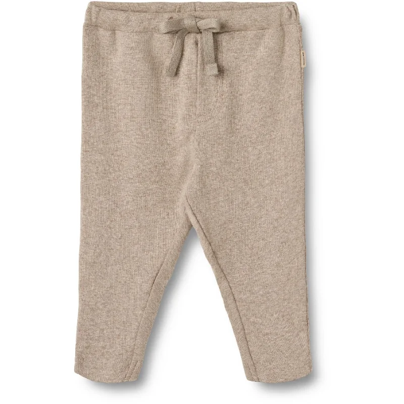 Plus Size Women's Cargo Pants with Multiple Pockets for HikingWheat Gravel Melange Jersey Pants Manfred Plus Size Women's Cargo Pants with Multiple Pockets for HikingWheat Gravel Melange Jersey Pants Manfred