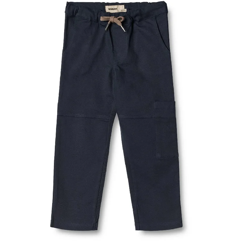 Wide - Leg Women's Chiffon Palazzo Pants for a Flowy AppealWheat Navy Trousers Nicolai Wide - Leg Women's Chiffon Palazzo Pants for a Flowy AppealWheat Navy Trousers Nicolai