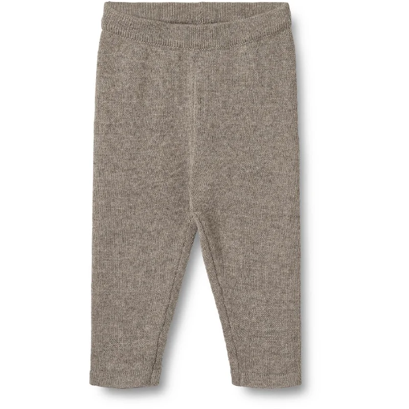 Cropped Women's Corduroy Pants in Autumn ColorsWheat Warm Grey Melange Knit Trousers Neel Cropped Women's Corduroy Pants in Autumn ColorsWheat Warm Grey Melange Knit Trousers Neel