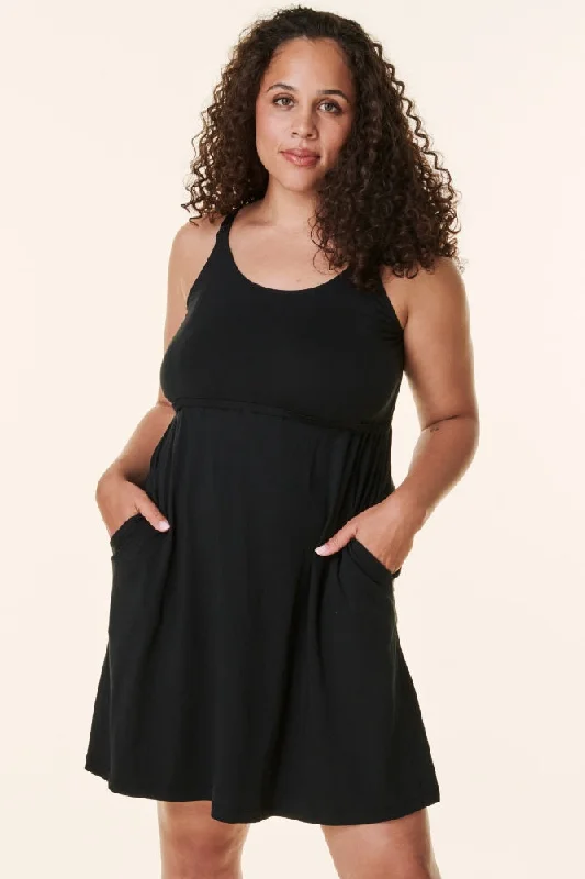 sexy lace push up bras for special occasionsBlack Bravado Drop Front Nursing Dress
