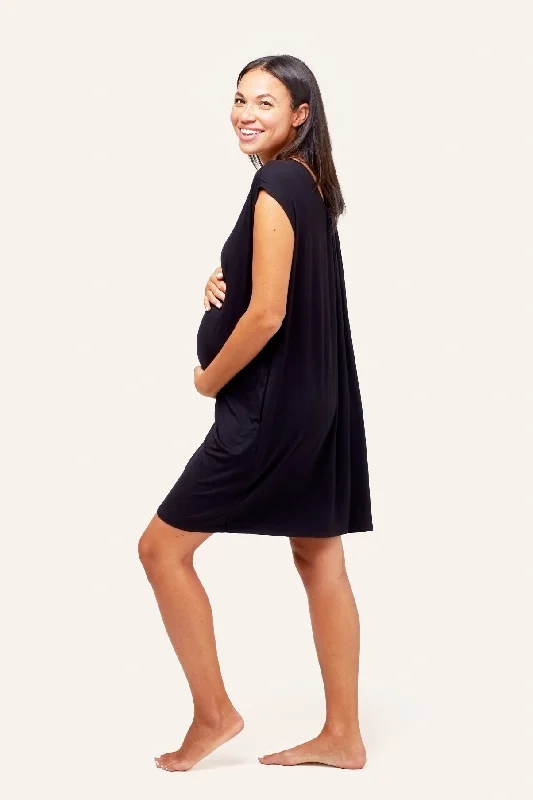 seamless sports bras for minimal chafingClementine Maternity + Nursing Nightie