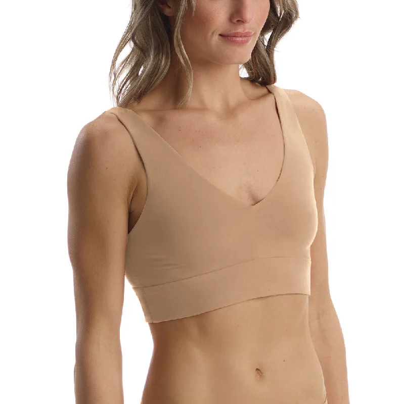 sleep bras with adjustable strapsCommando Butter Comfy Longline Basic Colors Bralette Bra 227