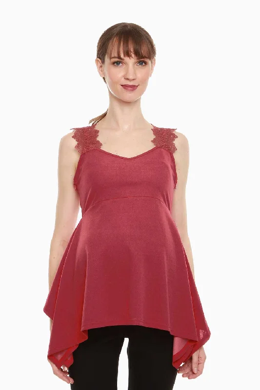 nursing bras for new mothersCorsica Nursing Top Red