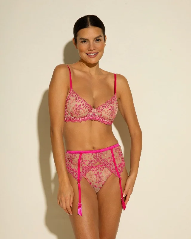lace trimmed women lingerie for romanceUsha Molded Bra