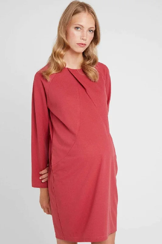 plus size nursing bras for breastfeeding momsCyntherea Maternity Dress Red