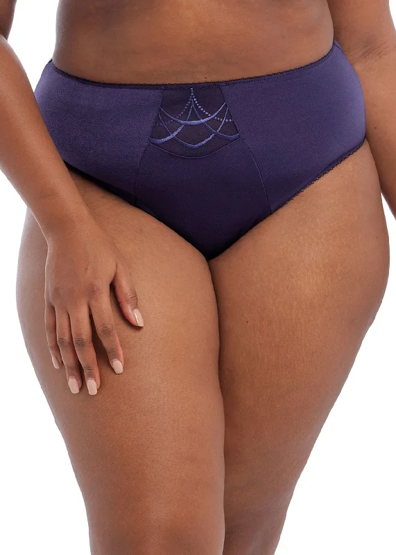 convertible sports bras for versatile useElomi Cate Ink High Waisted Brief Panty 4036