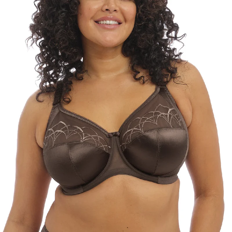 balconette push up bras for a lifted lookElomi Cate Pecan Unlined Bra 4030
