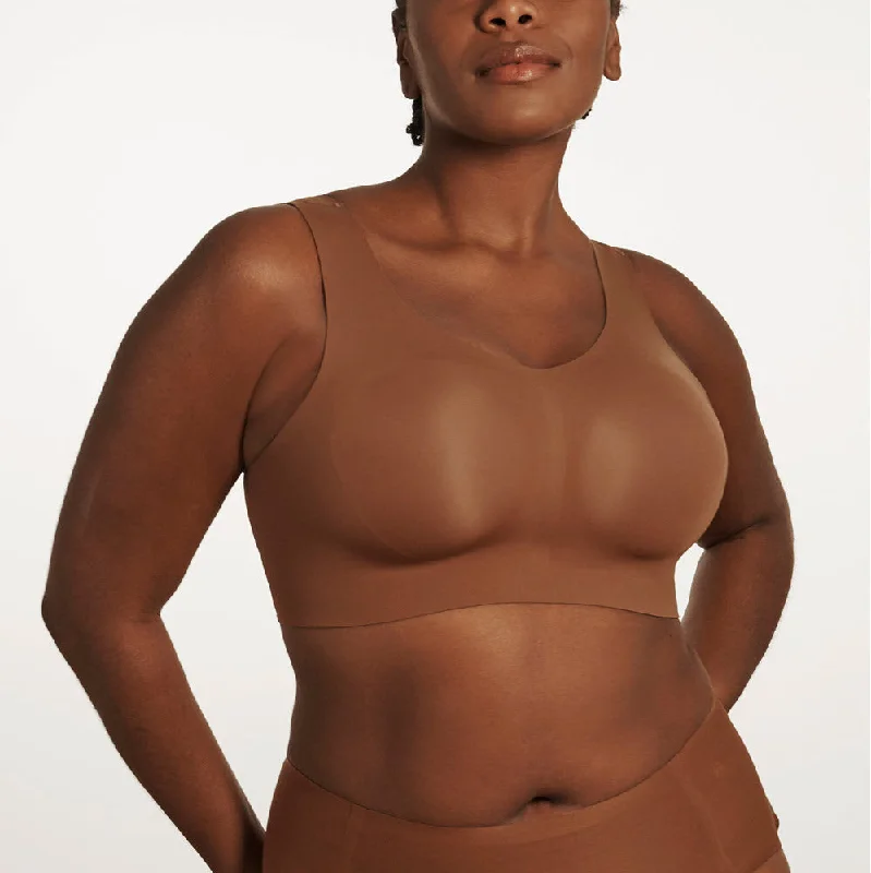plunge push up bras for a bold lookEvelyn & Bobbie Defy Clay Wireless Bra