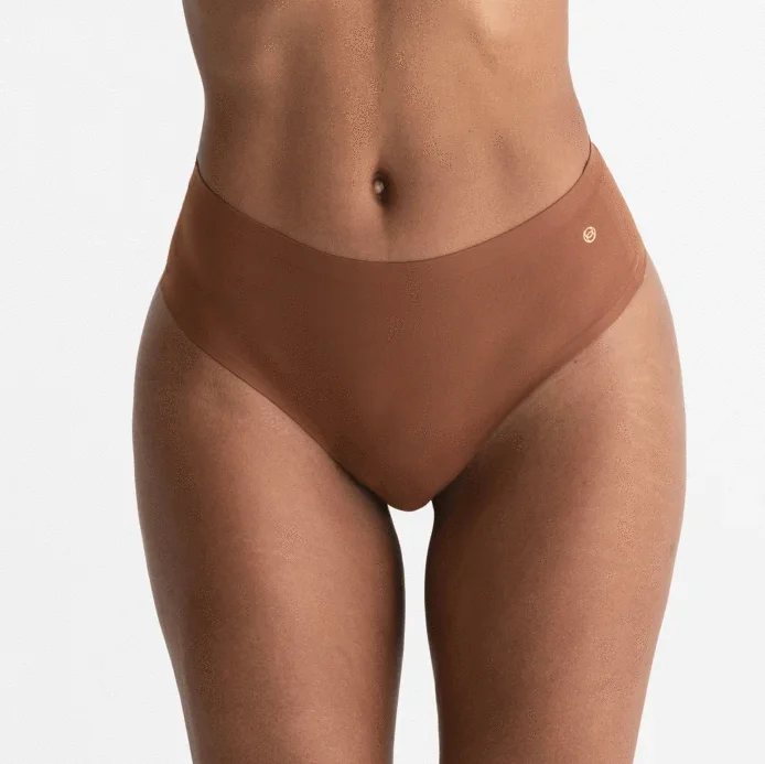 bralette sports bras for light exerciseEvelyn & Bobbie Skintones High Waist Thong Panty