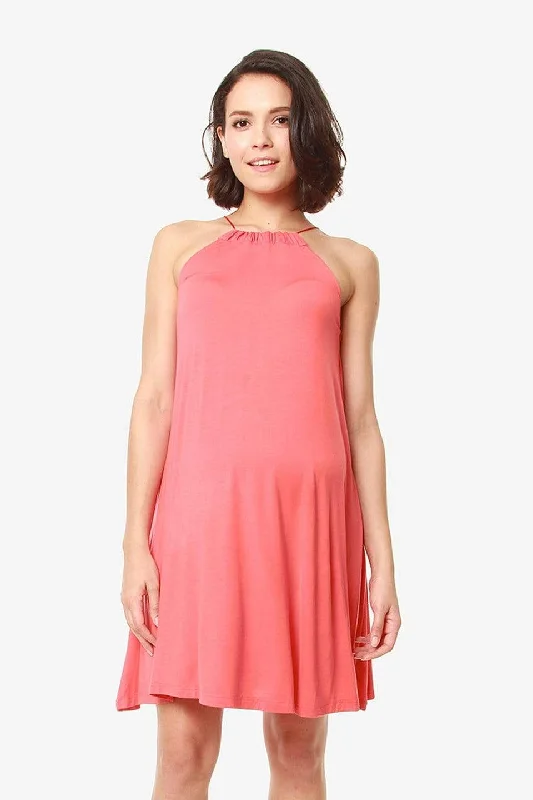 Fianna Sleeveless Bamboo Cotton Nursing Dress Tulip