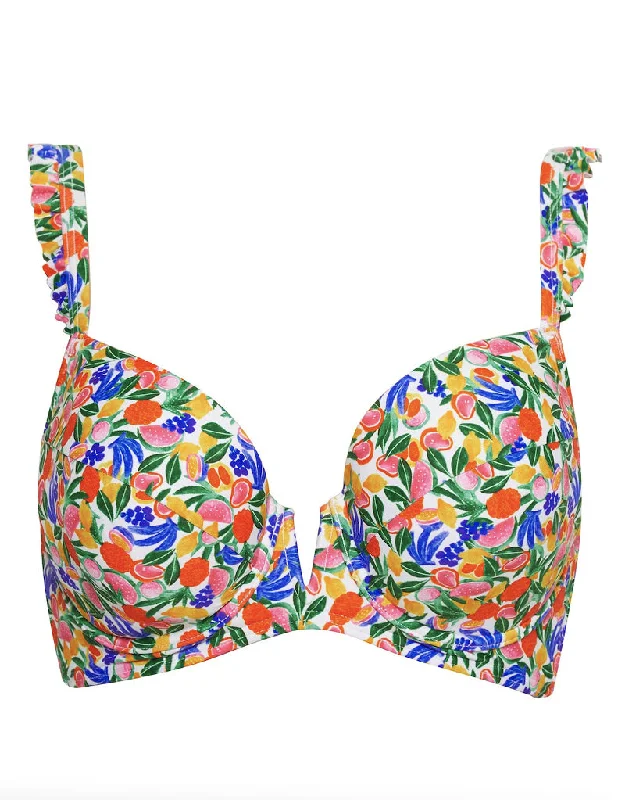 solid color women bikini briefs in pastel shadesFigleaves Tutti Frutti V Wire Bikini Top Multi solid color women bikini briefs in pastel shadesFigleaves Tutti Frutti V Wire Bikini Top Multi