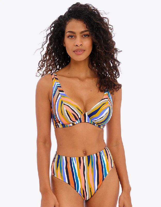 plus size women bikini briefs for a perfect fitFreya Torra Bay High Apex Bikini Top Multi plus size women bikini briefs for a perfect fitFreya Torra Bay High Apex Bikini Top Multi