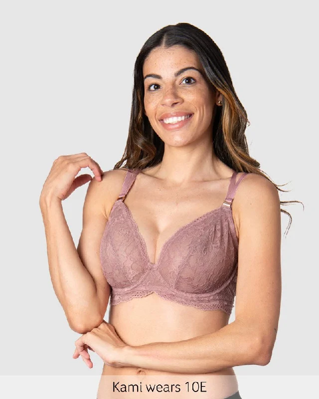 Heroine Plunge Nursing Bra - Mocha