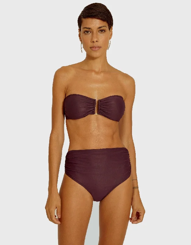 solid color women bikini briefs in bright huesHigh Waist Bikini Bottom Blueberry, Lenny Cut solid color women bikini briefs in bright huesHigh Waist Bikini Bottom Blueberry, Lenny Cut