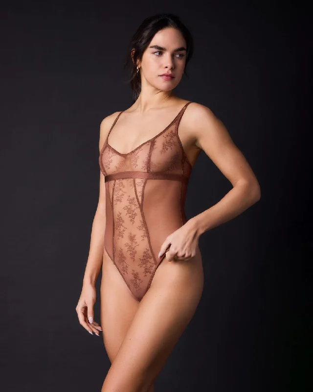 mesh women lingerie for a breathable and alluring styleRomy Bodysuit