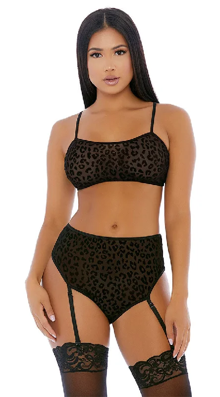 nursing bras for new mothersLustful Leopard High Waist Bra Set
