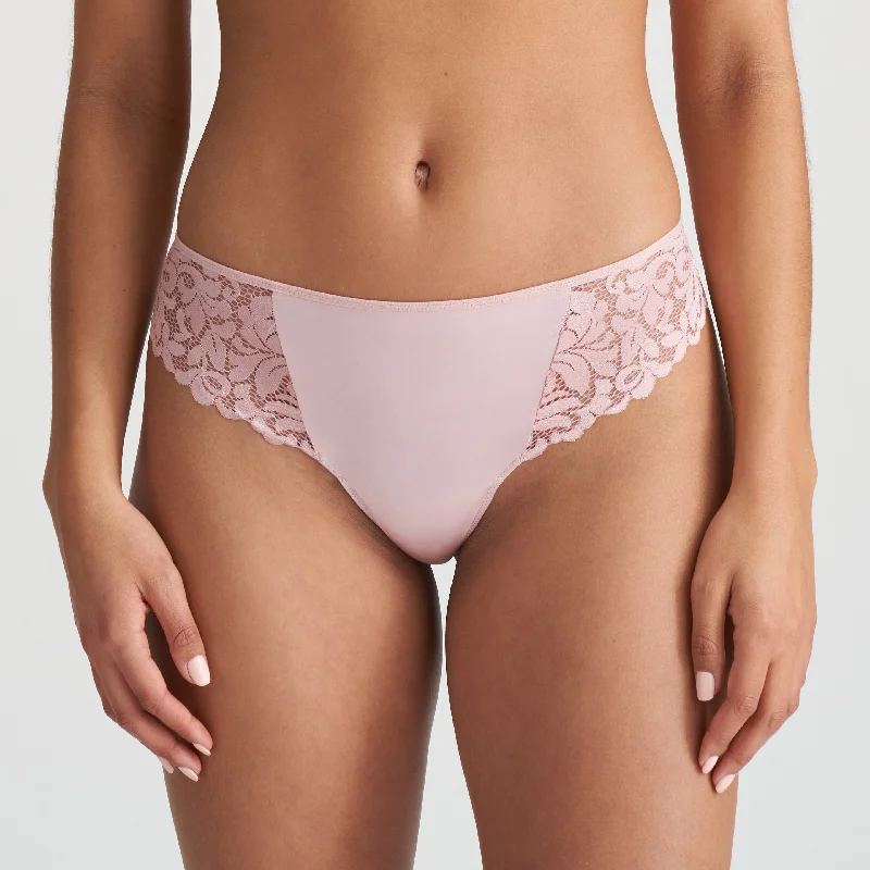 Marie Jo Elis Vintage Pink Lace Thong Panty 0602500