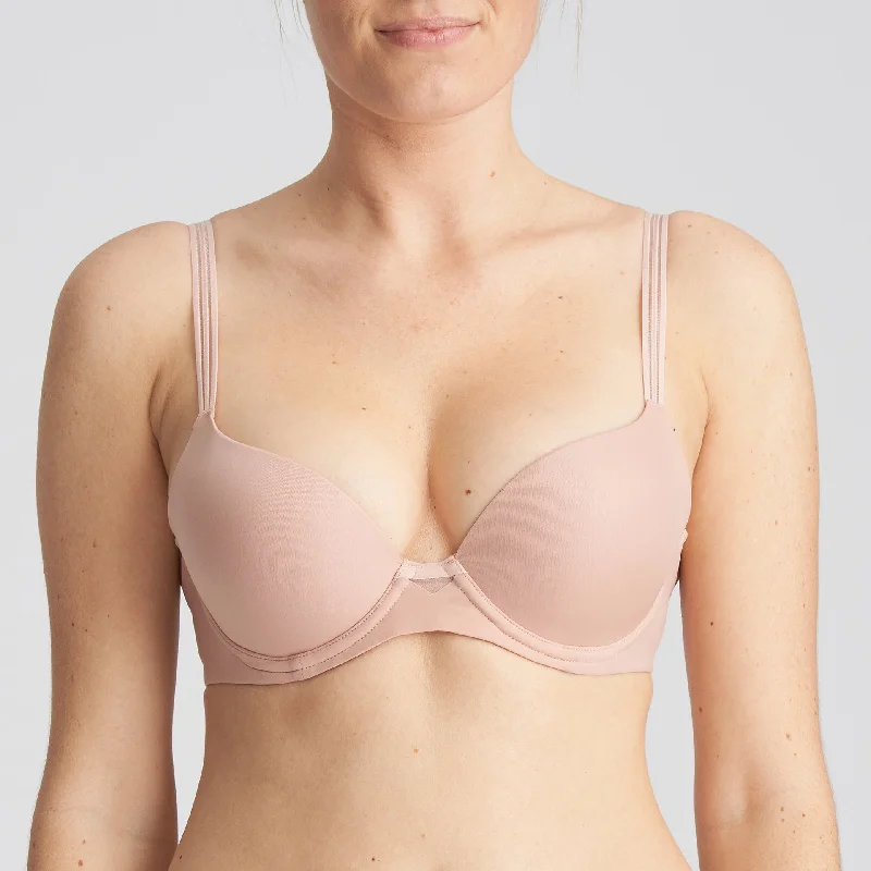 plunge wireless bras for a natural lookMarie Jo L’Aventure Louie Powder Rose Push Up T Shirt Bra 0122097 plunge wireless bras for a natural lookMarie Jo L’Aventure Louie Powder Rose Push Up T Shirt Bra 0122097