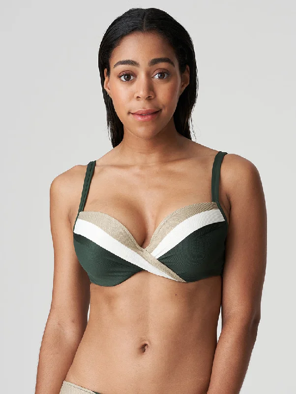petite women bikini briefs for a flattering fitMarie Jo Sitges Plunge Bikini Top