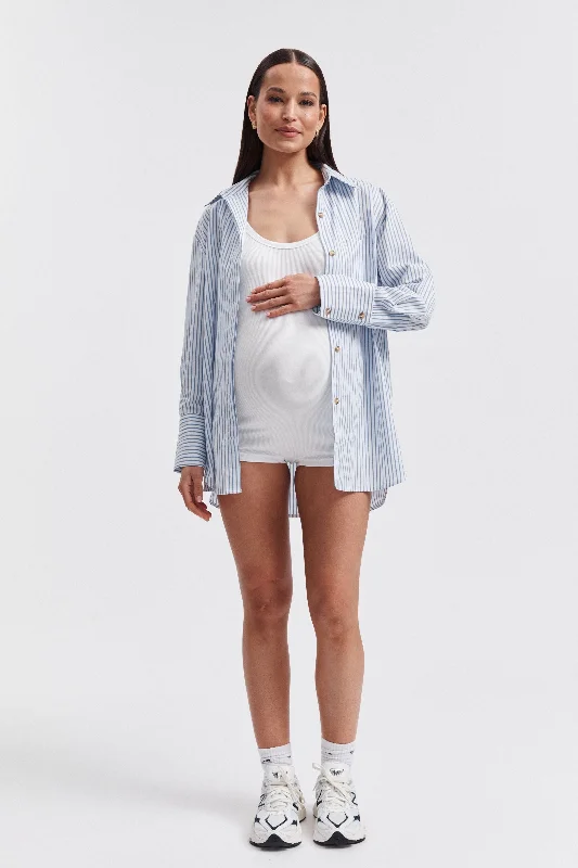 plus size bras with good supportDaydream Shirt (Sky Stripe)