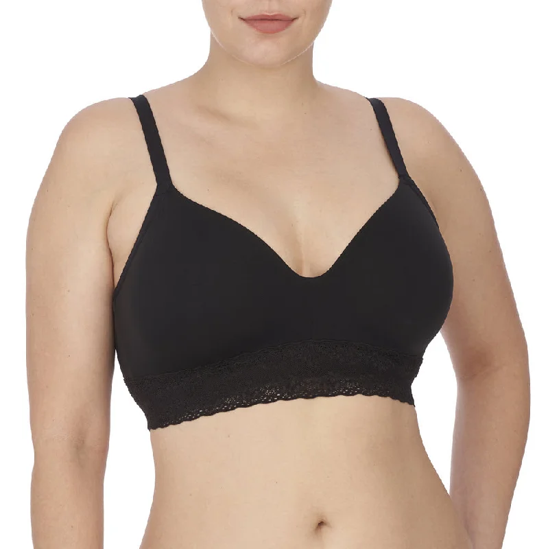 Natori Bliss Perfection Black Contour Soft Cup Wireless Bra 723154