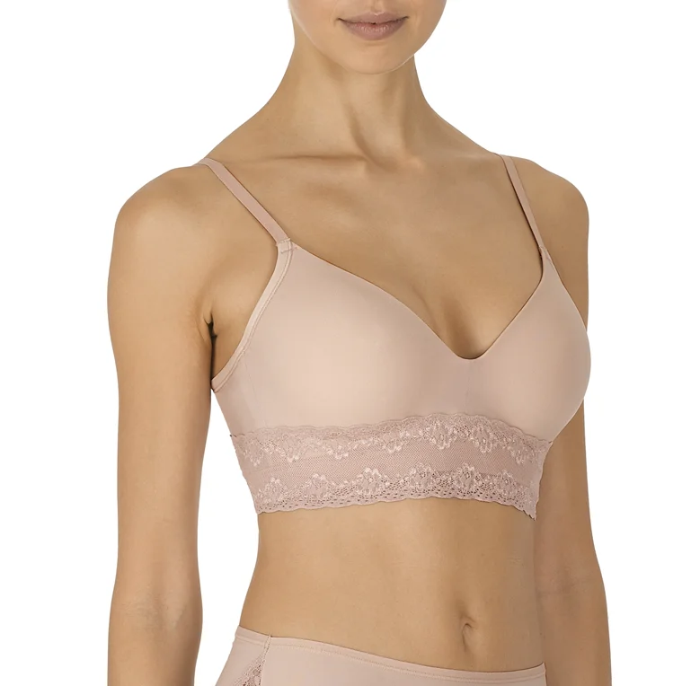 Natori Bliss Perfection Rose Beige Contour Soft Cup Wireless Bra 723154