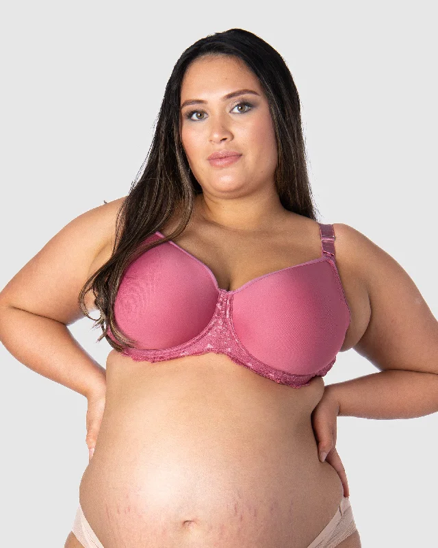 OBSESSION ROSE CONTOUR NURSING BRA - FLEXI UNDERWIRE